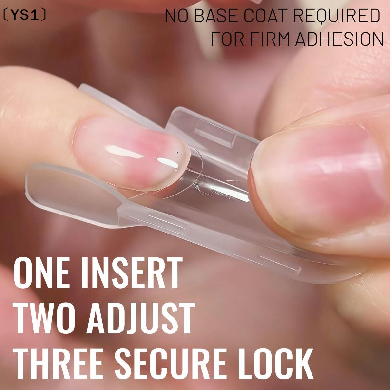 Nail Extension Form - 〔YS1〕Sandwich Dual Nail Forms 120pcs 15size