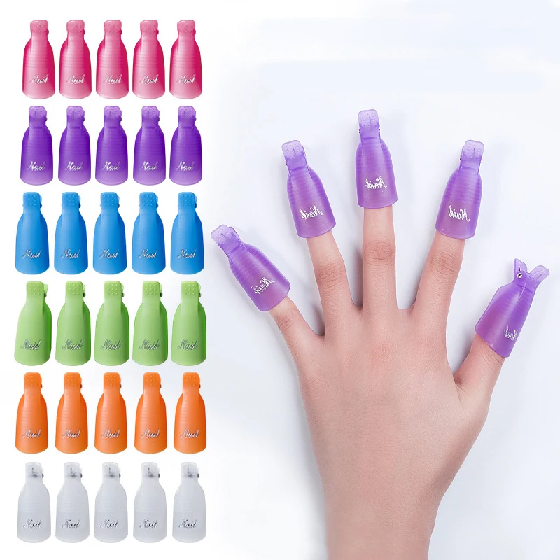 Nail Art Gel Polish - 10 Pcs Colorfulful Acrylic Manicure Art