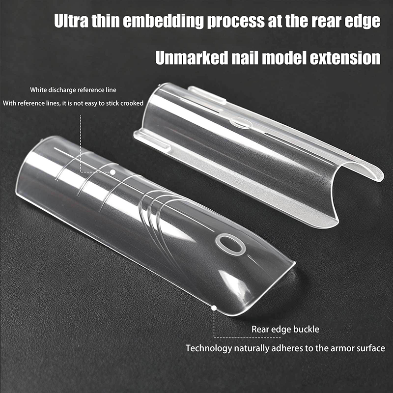 Nail Extension Form - [JN] Sandwich Dual Nail Form 140pcs