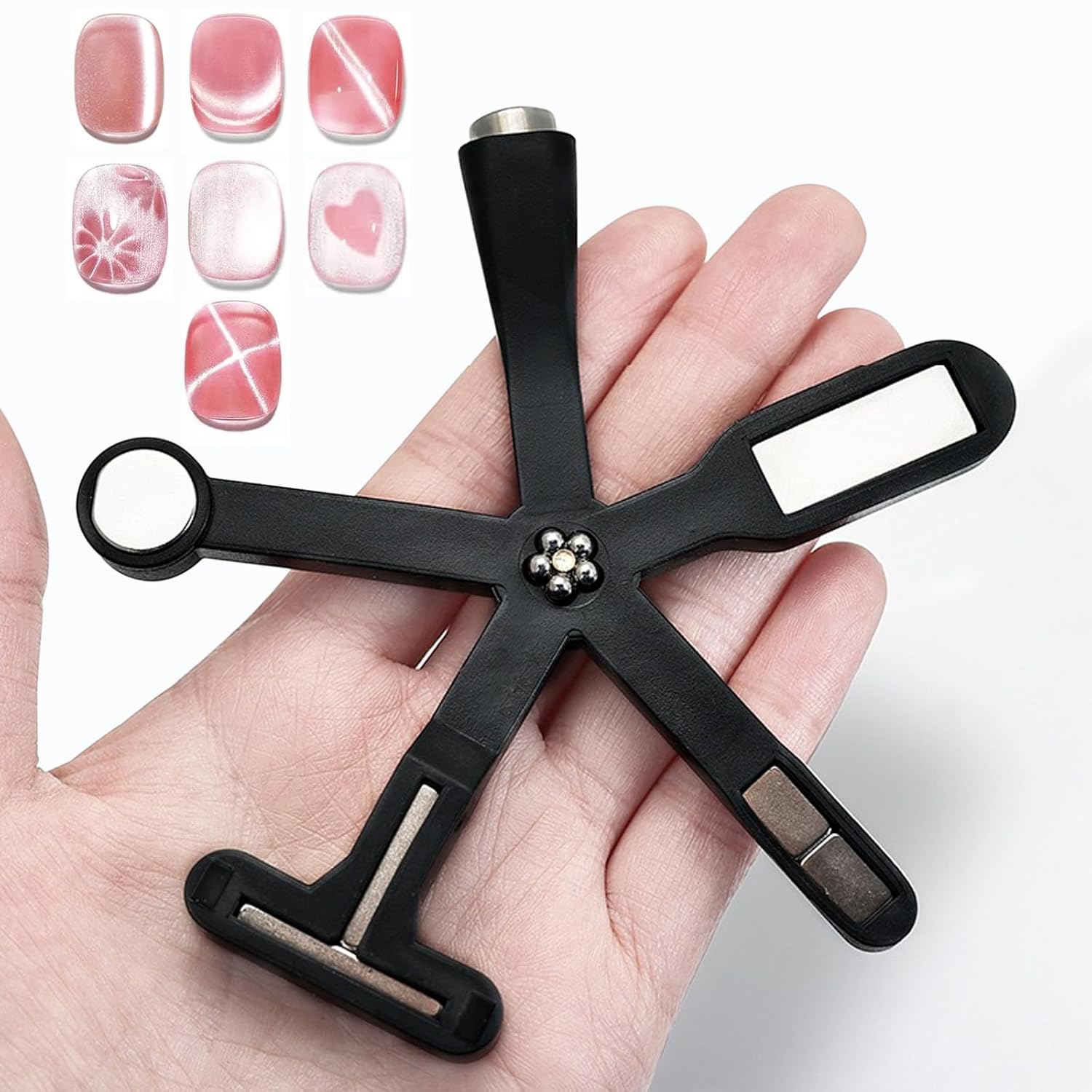 Nail Art Love - YIKOOLIN 6-in-1 Nail Art Magnet Set