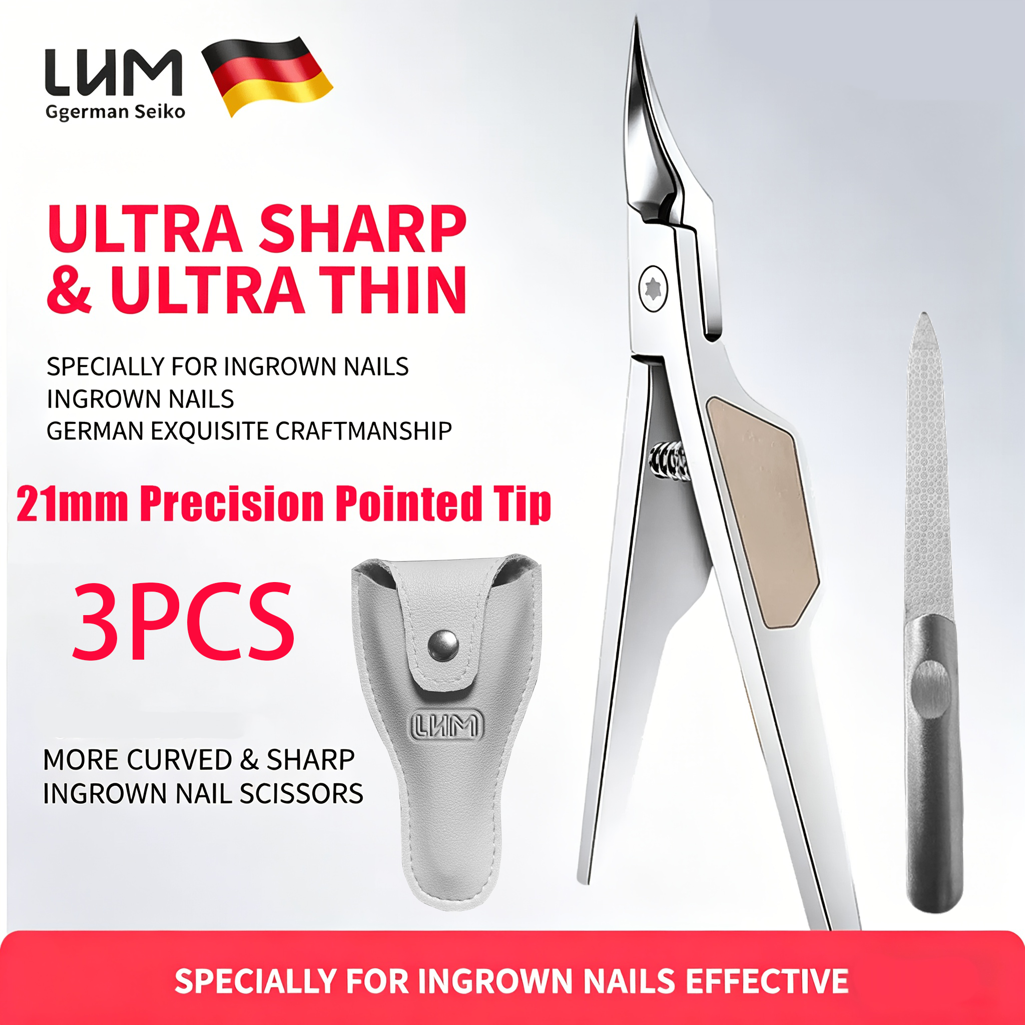 68° Arc Ingrown Toenail Clippe – Nail Extension Form Bewertung und Preis