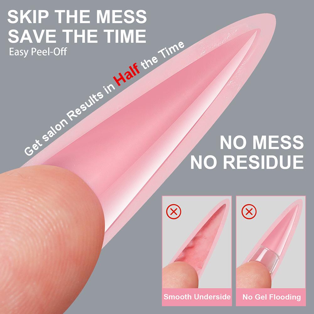 256PCS Sandwich Dual Nail Form – Nail Extension Form Bewertung und Preis