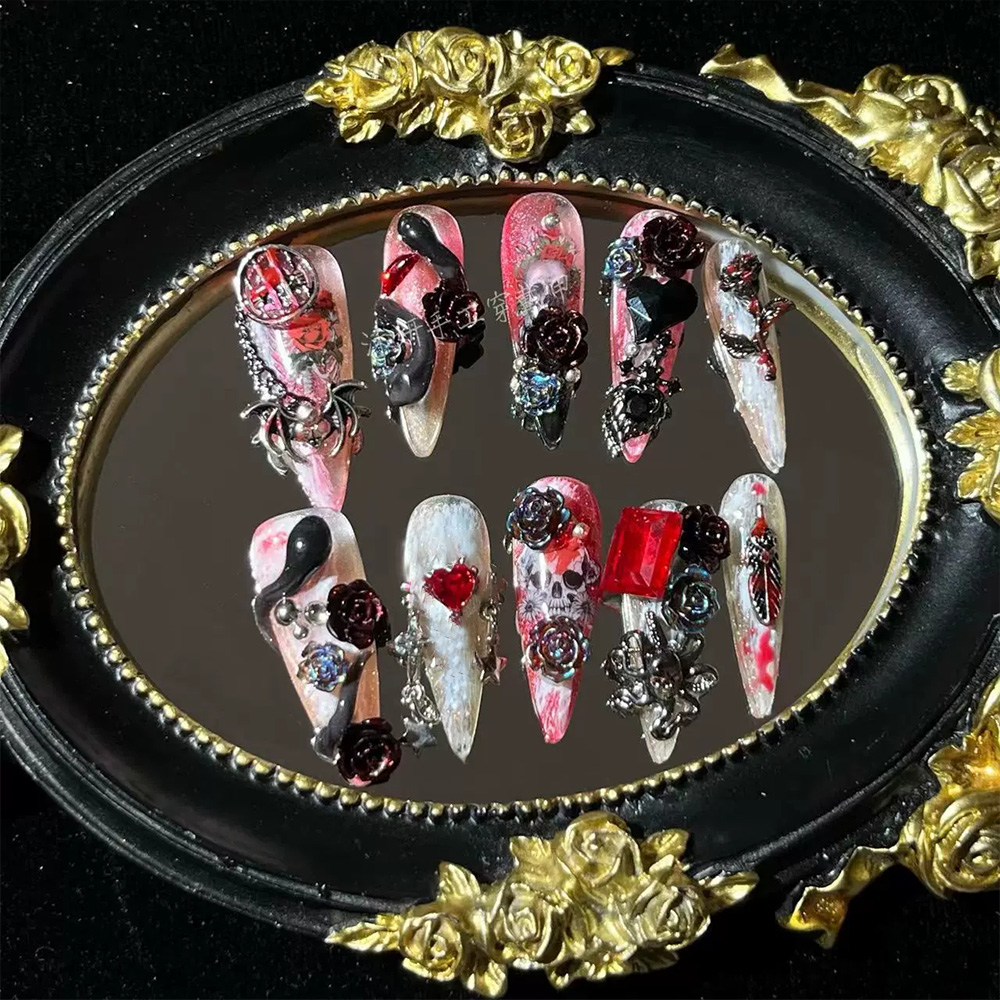 Cool Dark Punk American Style  – Nail Art Love Bewertung und Preis