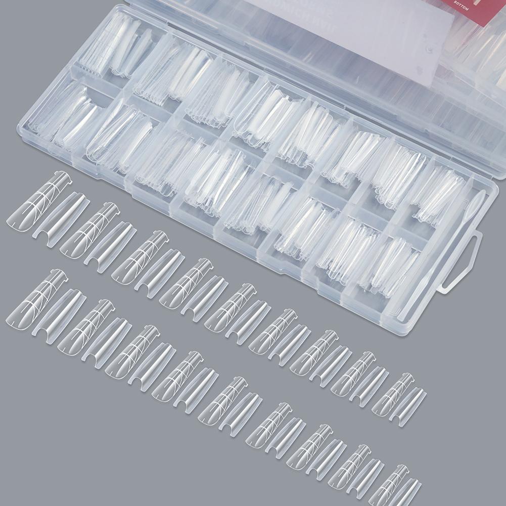 256Pcs Sandwich Nail Dual Exte – Nail Extension Form Bewertung und Preis