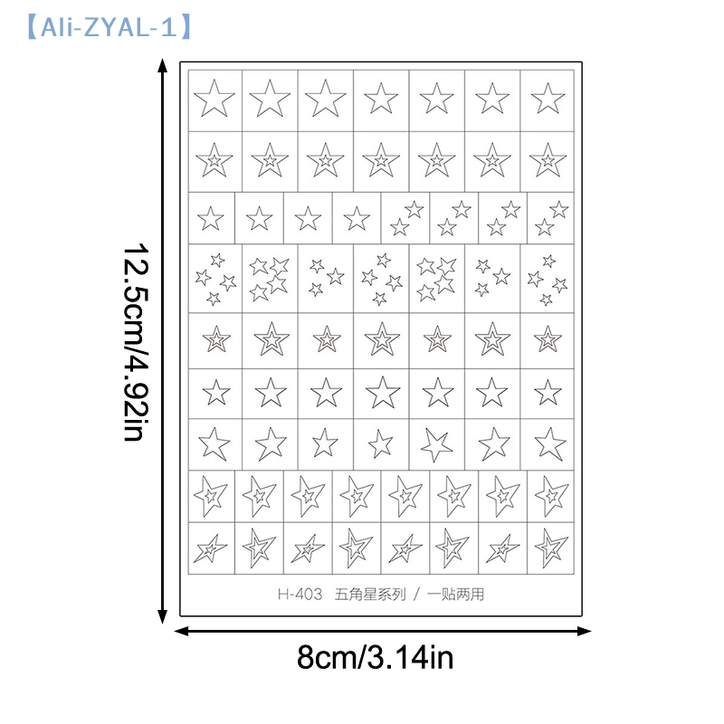 【ZYAL-1】Nail Art Hollow Out St – Nail Art Love Bewertung und Preis