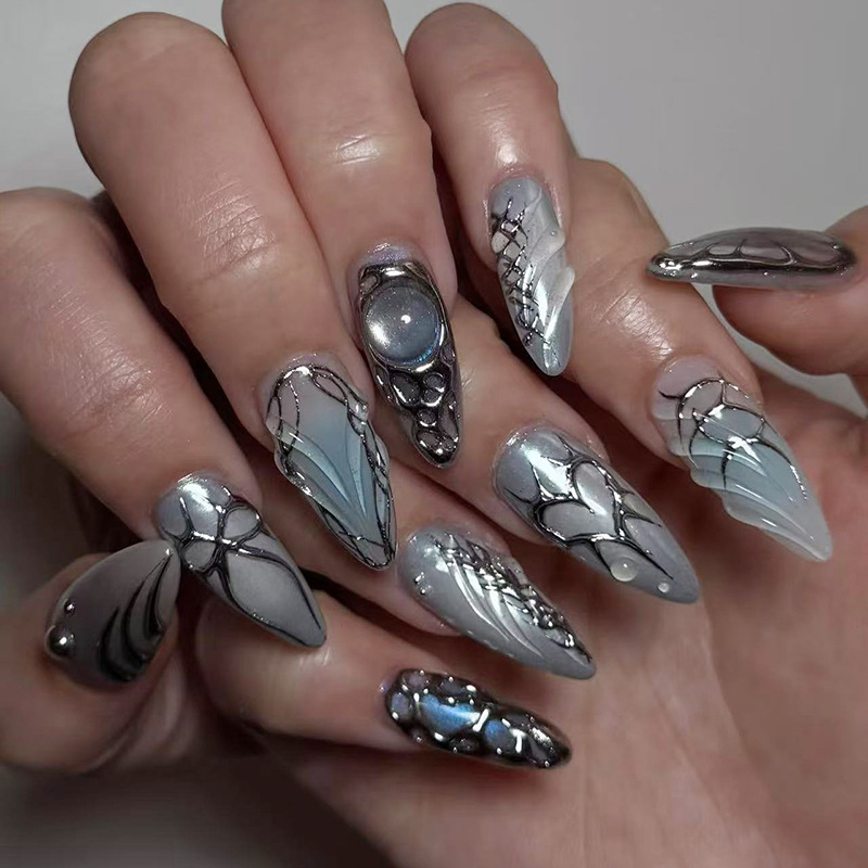 24pcs Wearable Press on Nails  – Nail Art Love Bewertung und Preis