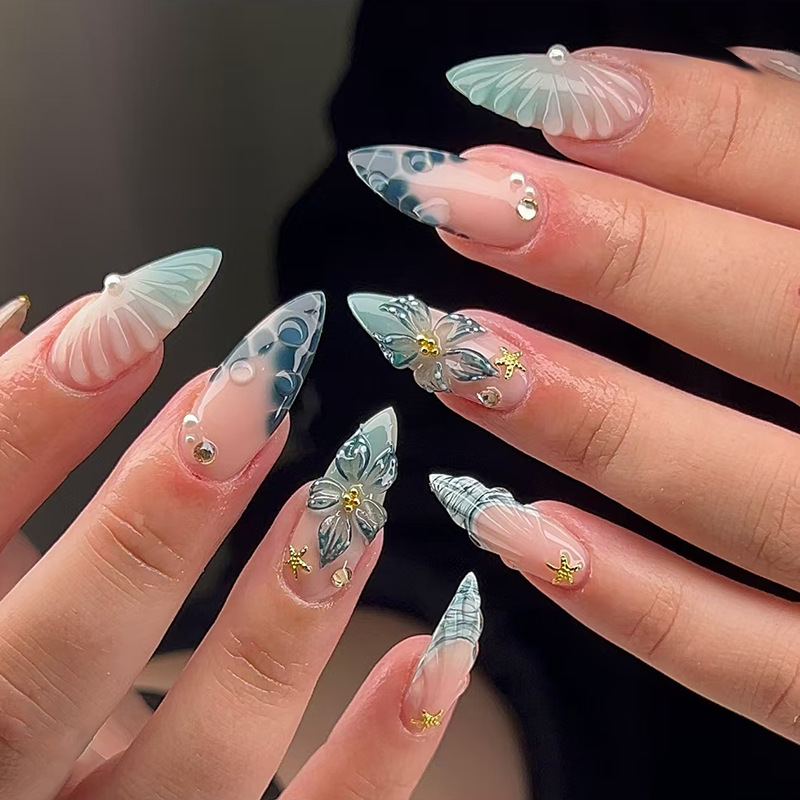 24pcs Wearable Press on Nails  – Nail Art Love Bewertung und Preis