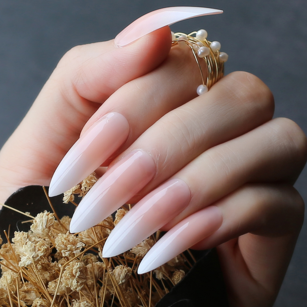 DIY Salon Art Stiletto glossy  – Nail Art Ombre Pink Bewertung und Preis