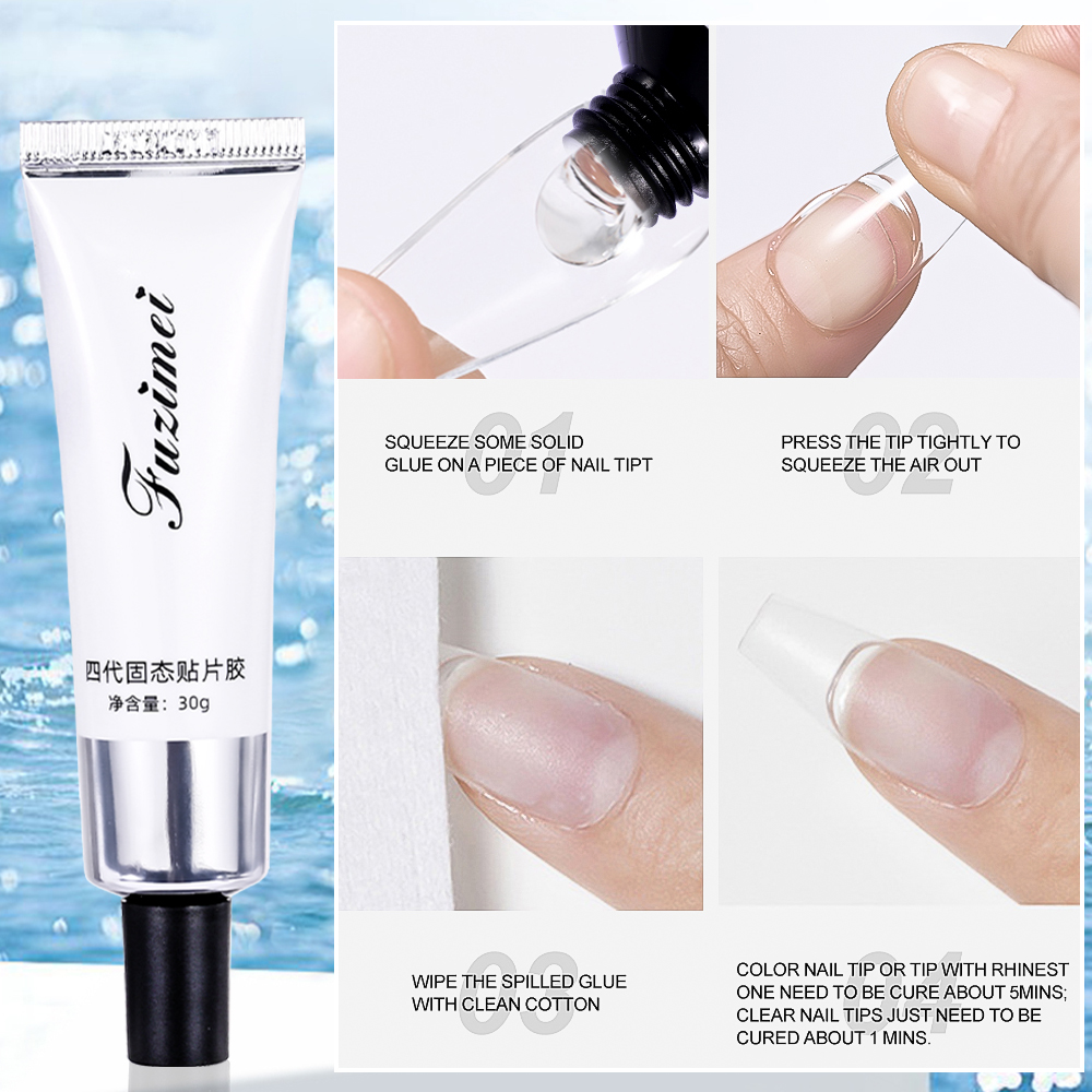30/20/10g Solid Soft Fake Nail – Nail Extension Form Bewertung und Preis