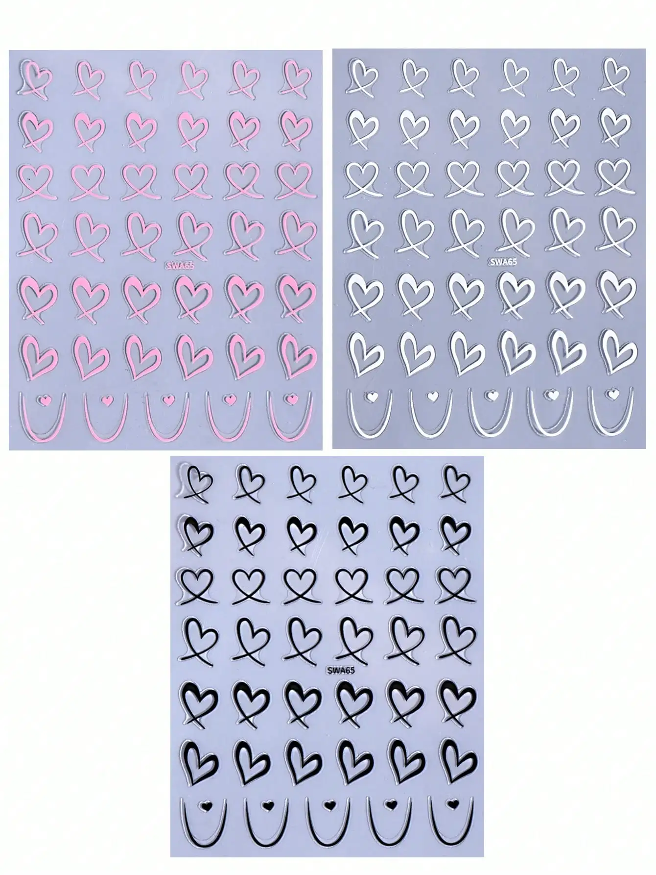 2pcs 3D Pink Lotus Flower Nail – Nail Art Ombre Pink Bewertung und Preis