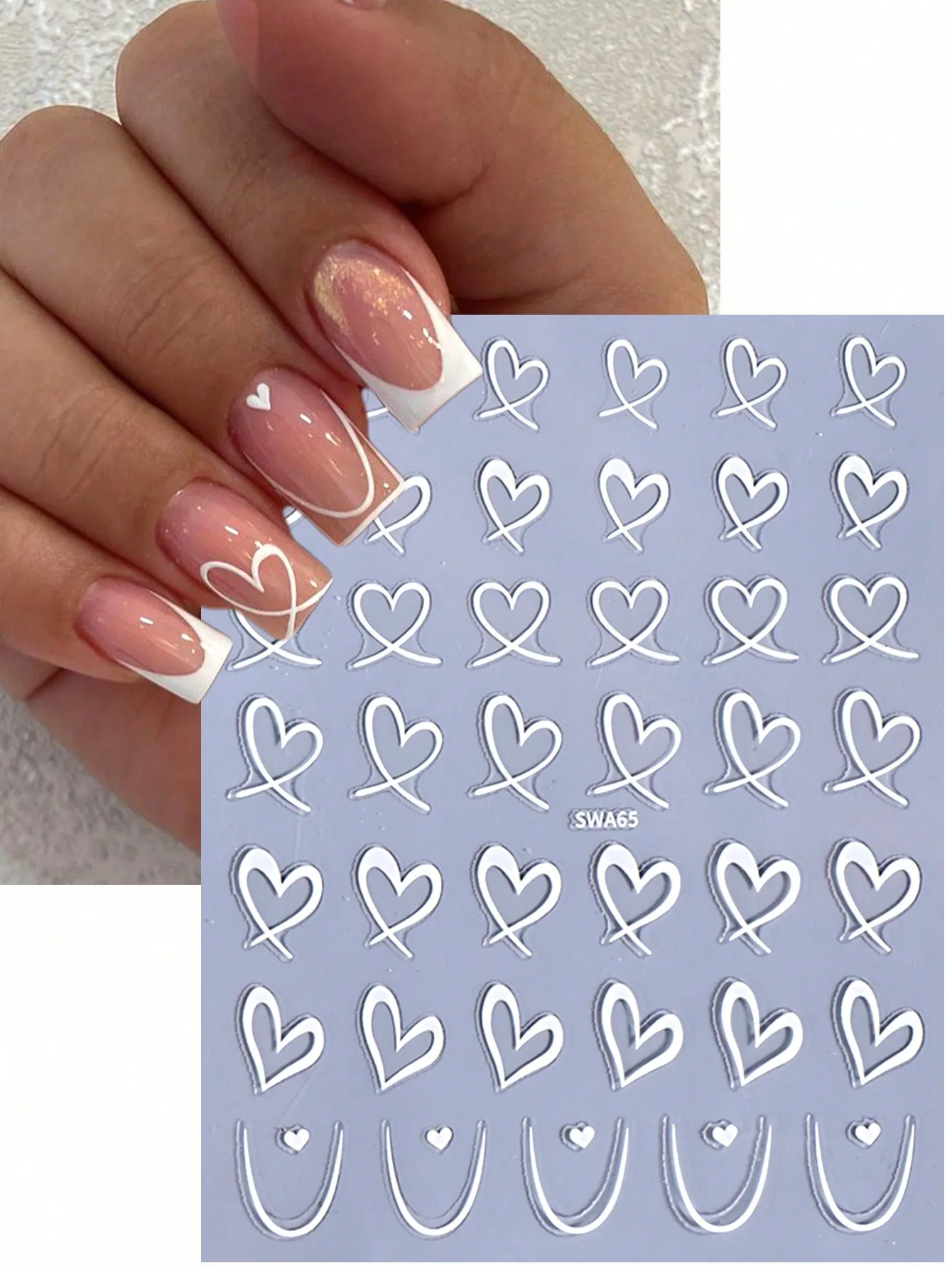2pcs 3D Pink Lotus Flower Nail – Nail Art Ombre Pink Bewertung und Preis
