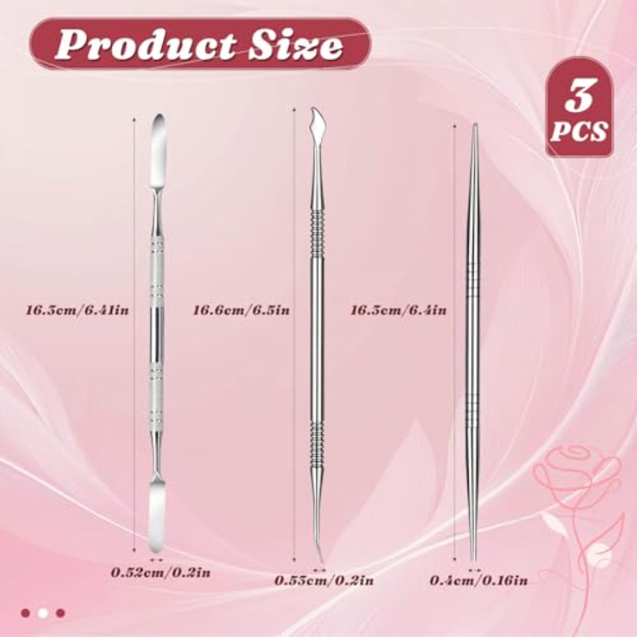 3PCS Nail Sculpture Pen 3D Sta – Nail Art Gel Polish Bewertung und Preis