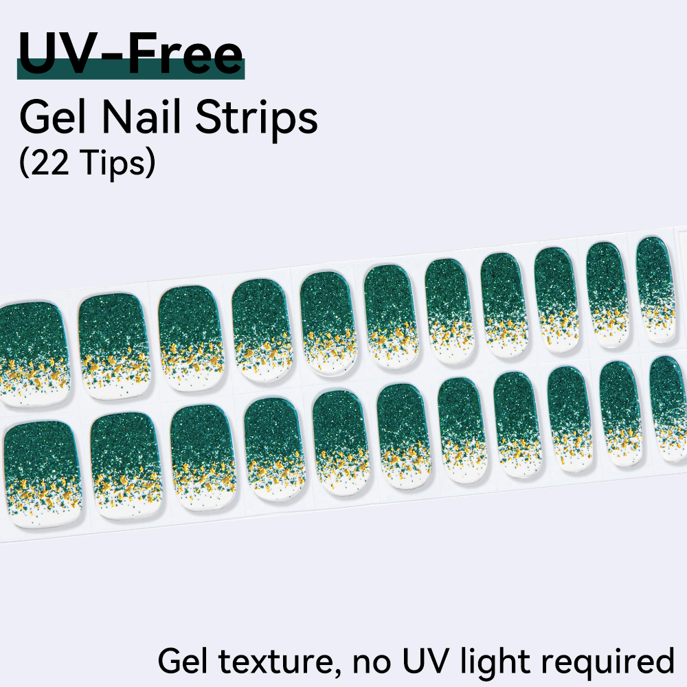 UV FREE Gel Nail Strips 22 Tip – Nail Art Ombre Pink Bewertung und Preis