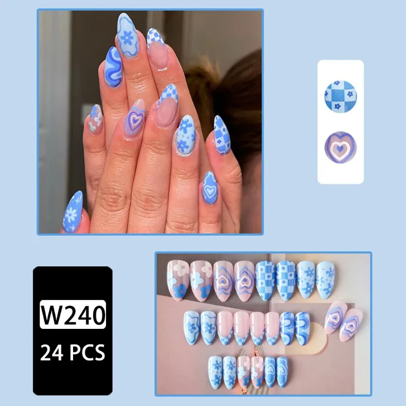 24 Pcs Press on Nails Love Des – Nail Art Love Bewertung und Preis