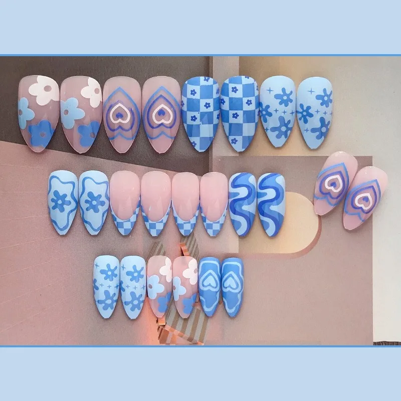 24 Pcs Press on Nails Love Des – Nail Art Love Bewertung und Preis