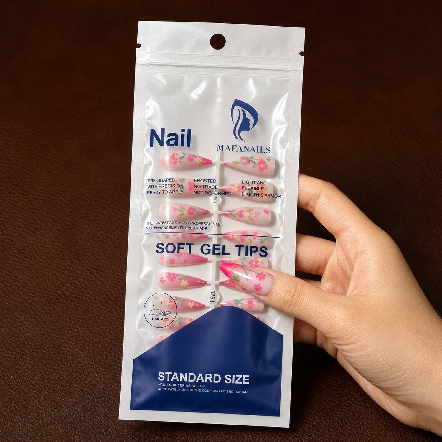 1Bag Frosted Ombre 3D Art Pres – Nail Art Ombre Pink Bewertung und Preis