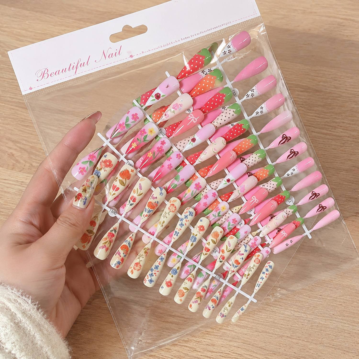 1Bag Frosted Ombre 3D Art Pres – Nail Art Ombre Pink Bewertung und Preis