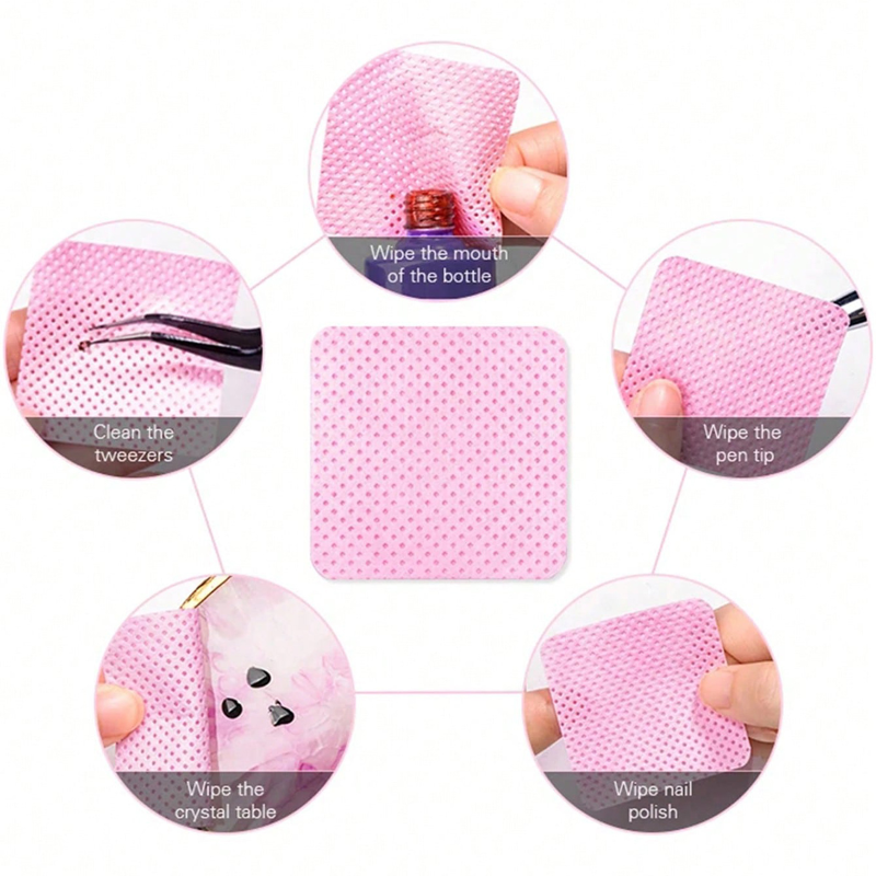 Lint Free Wipes Cleaning Tool  – Nail Art Gel Polish Bewertung und Preis