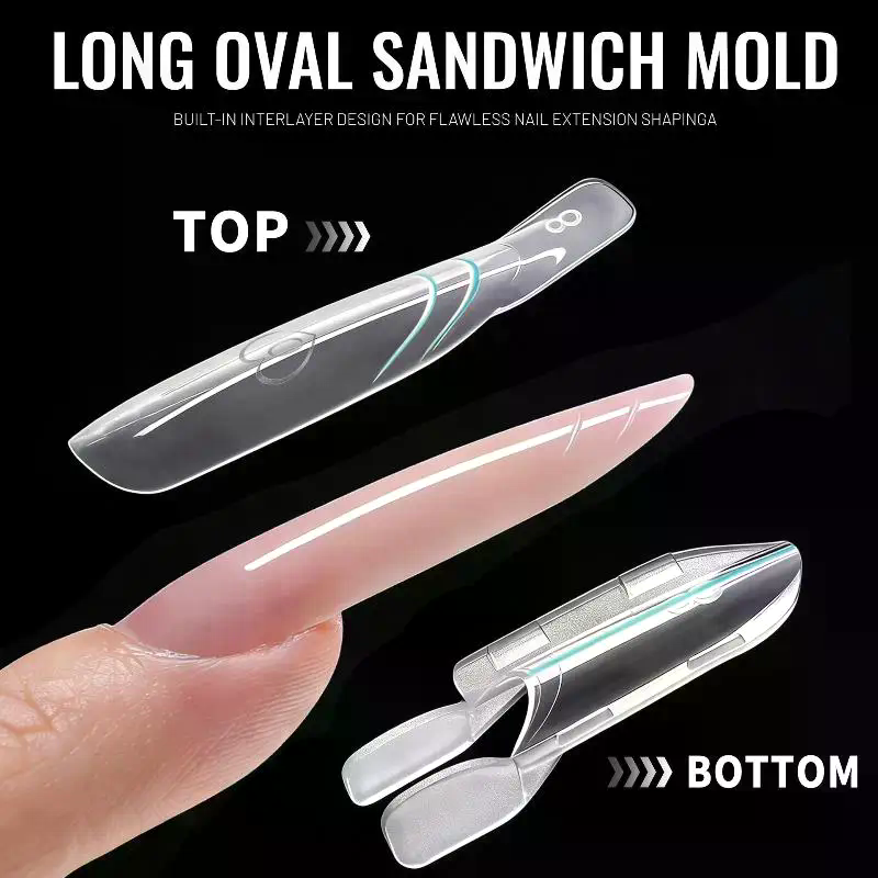 Sandwich Dual Nail Forms 120pc – Nail Extension Form Bewertung und Preis