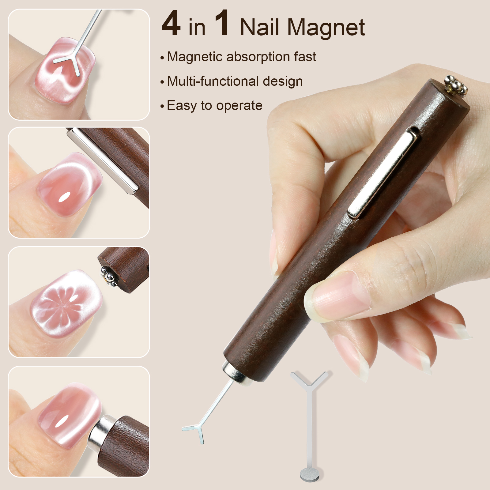 2pcs 3-In-1 Multifunctional Ma – Nail Art Love Bewertung und Preis