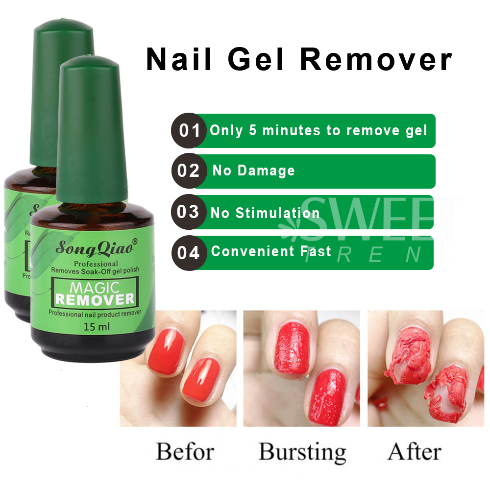 1/2/3pcs 15ml Nail Remover Bur – Nail Art Gel Polish Bewertung und Preis