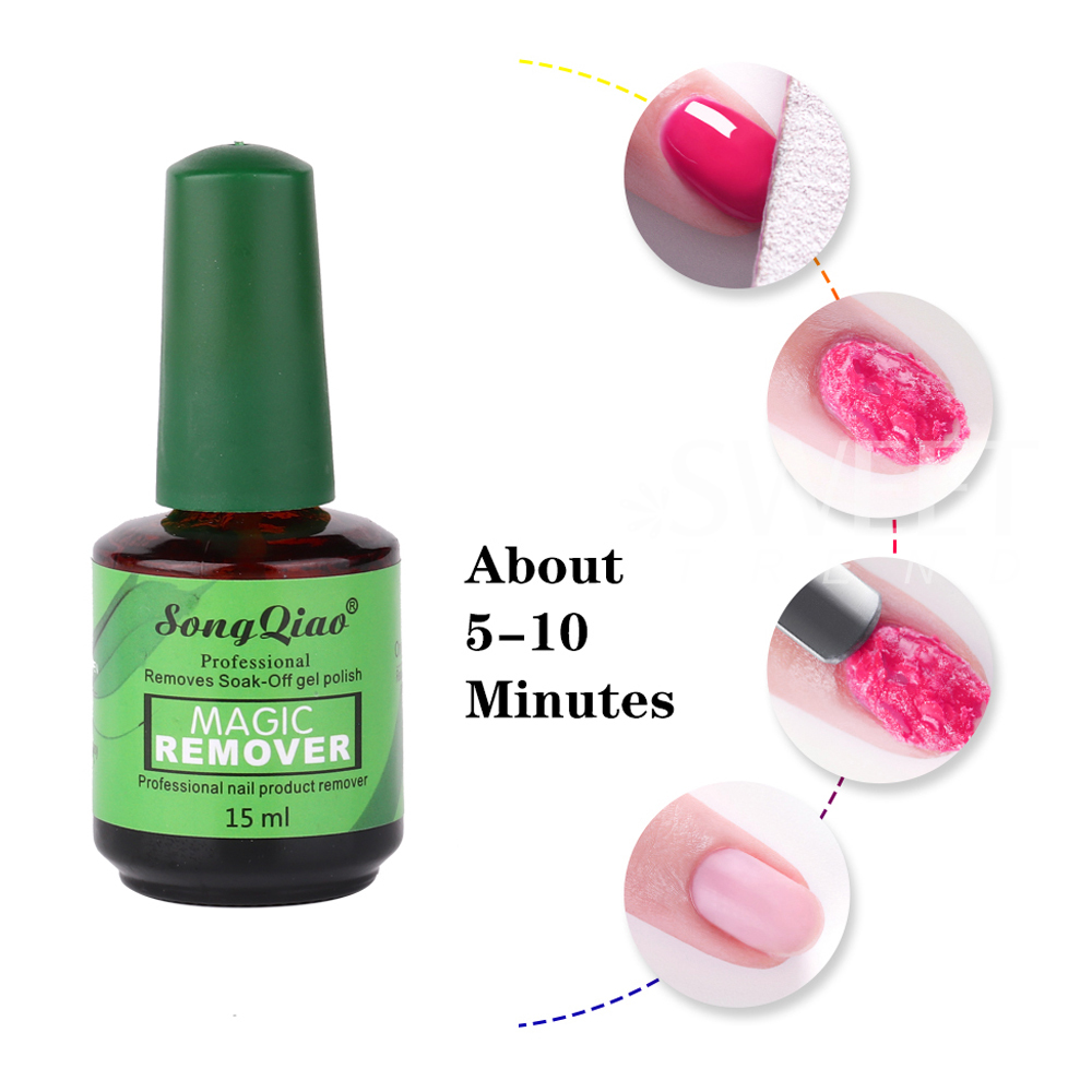 1/2/3pcs 15ml Nail Remover Bur – Nail Art Gel Polish Bewertung und Preis