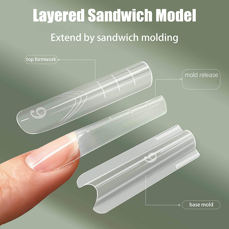 [JN] Sandwich Dual Nail Form 1 – Nail Extension Form Bewertung und Preis