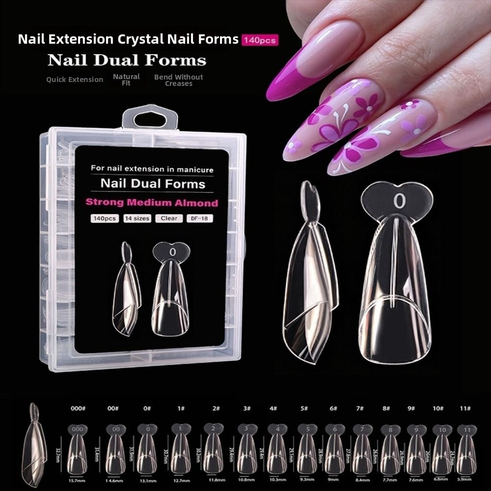 140PCS 14 Sizes French Nail Du – Nail Extension Form Bewertung und Preis
